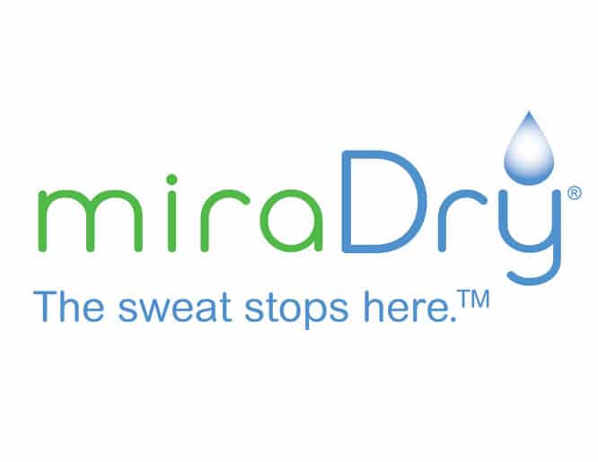 miraDry sweat stops here