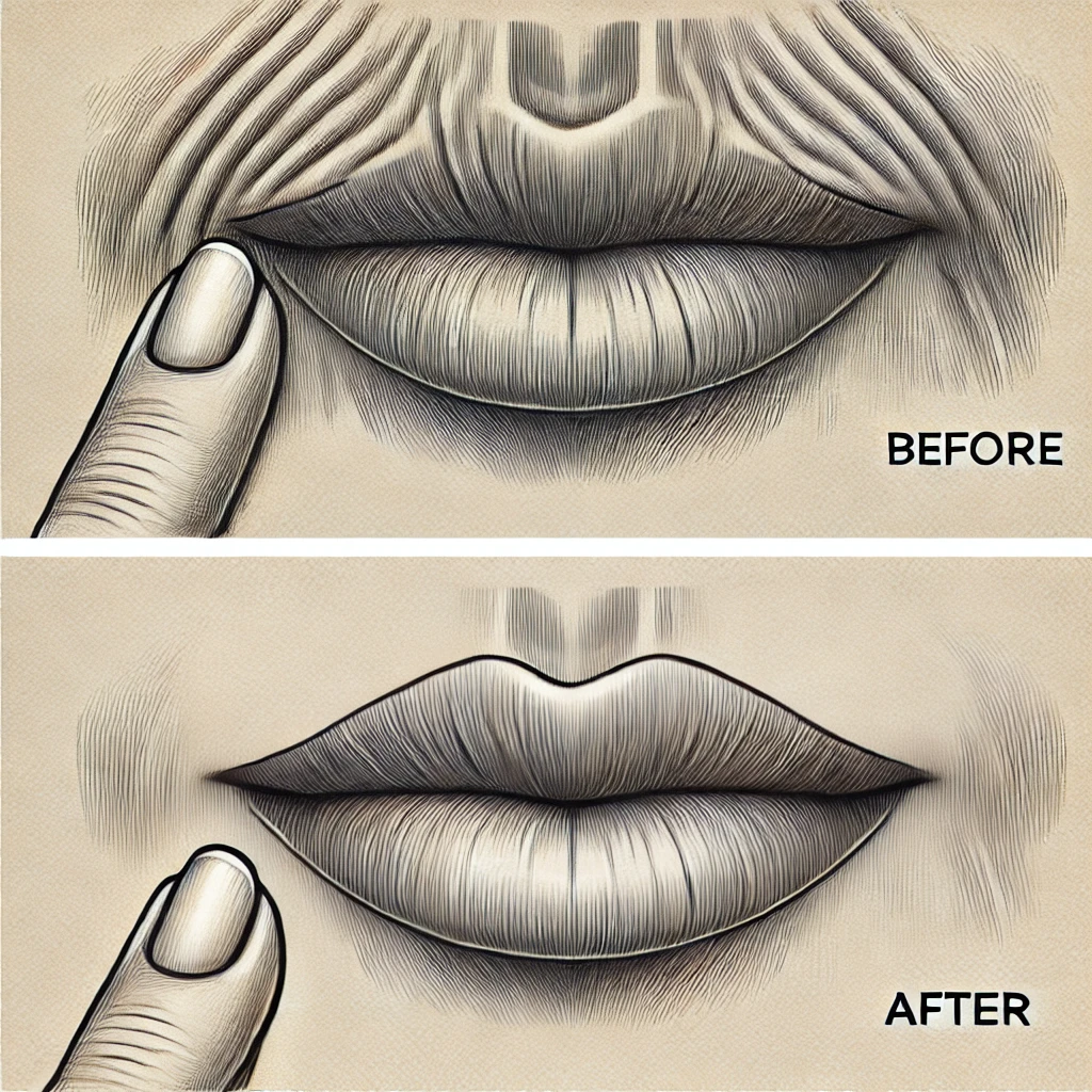 Rimpels bovenlip behandelen